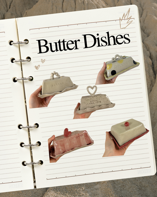 Ceramic Butter Dish Workshop | Sunday 7th June | 3-5:30pm