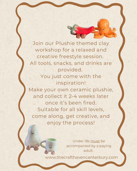 Plushie-Style JellyCat Workshop | Wednesday 29th July | 11-1:30pm