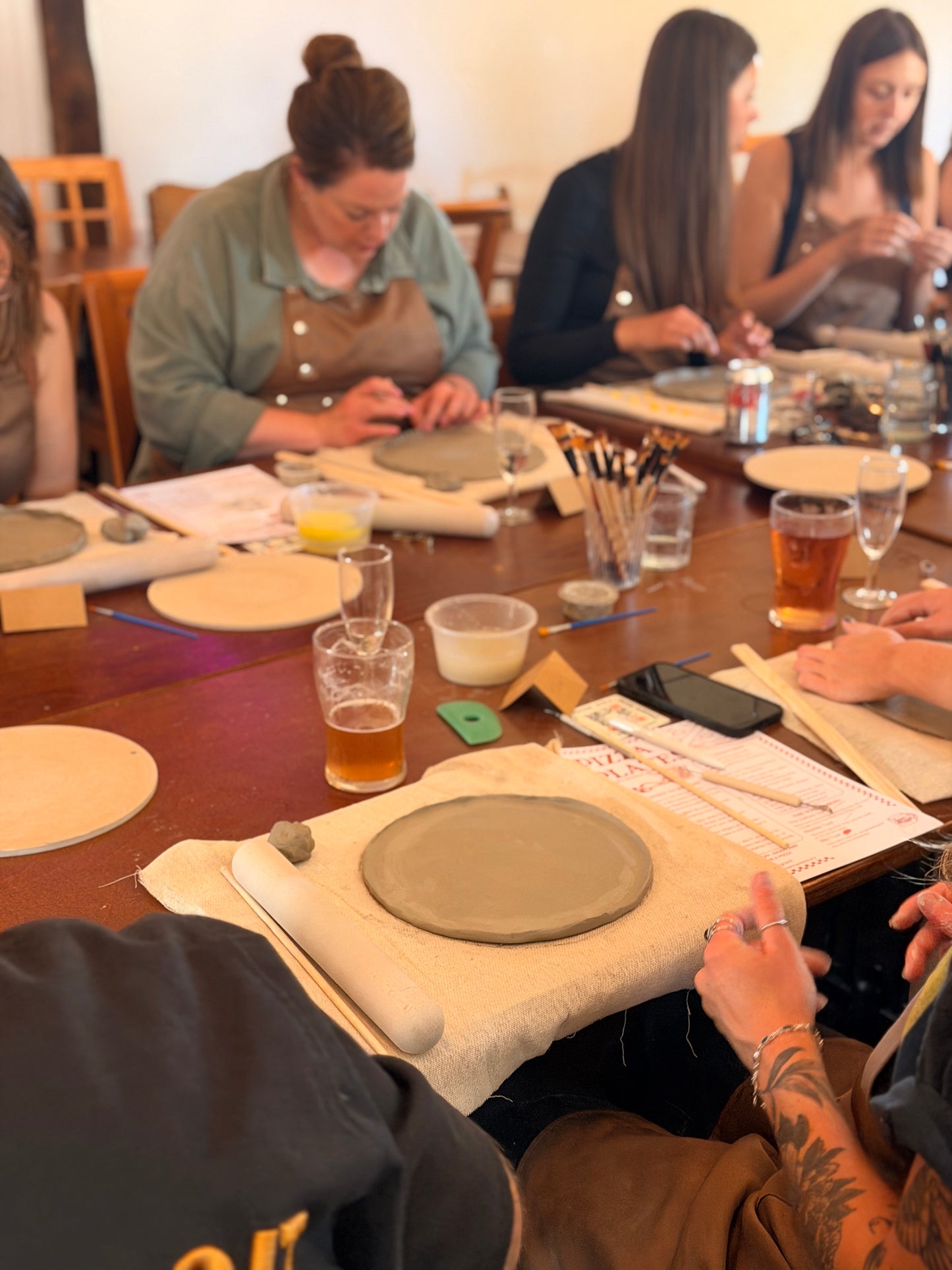 Flower pressed Plates & Trays | Sunday 20th September | 1-3pm | Flowers & Felicitys
