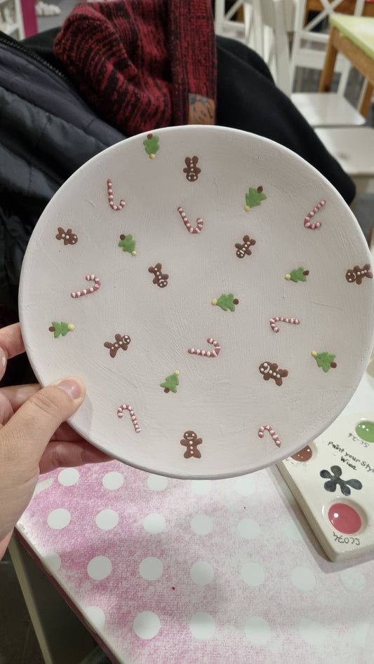 Ceramic Christmas Plates | Saturday 13th December | 1-3:30pm