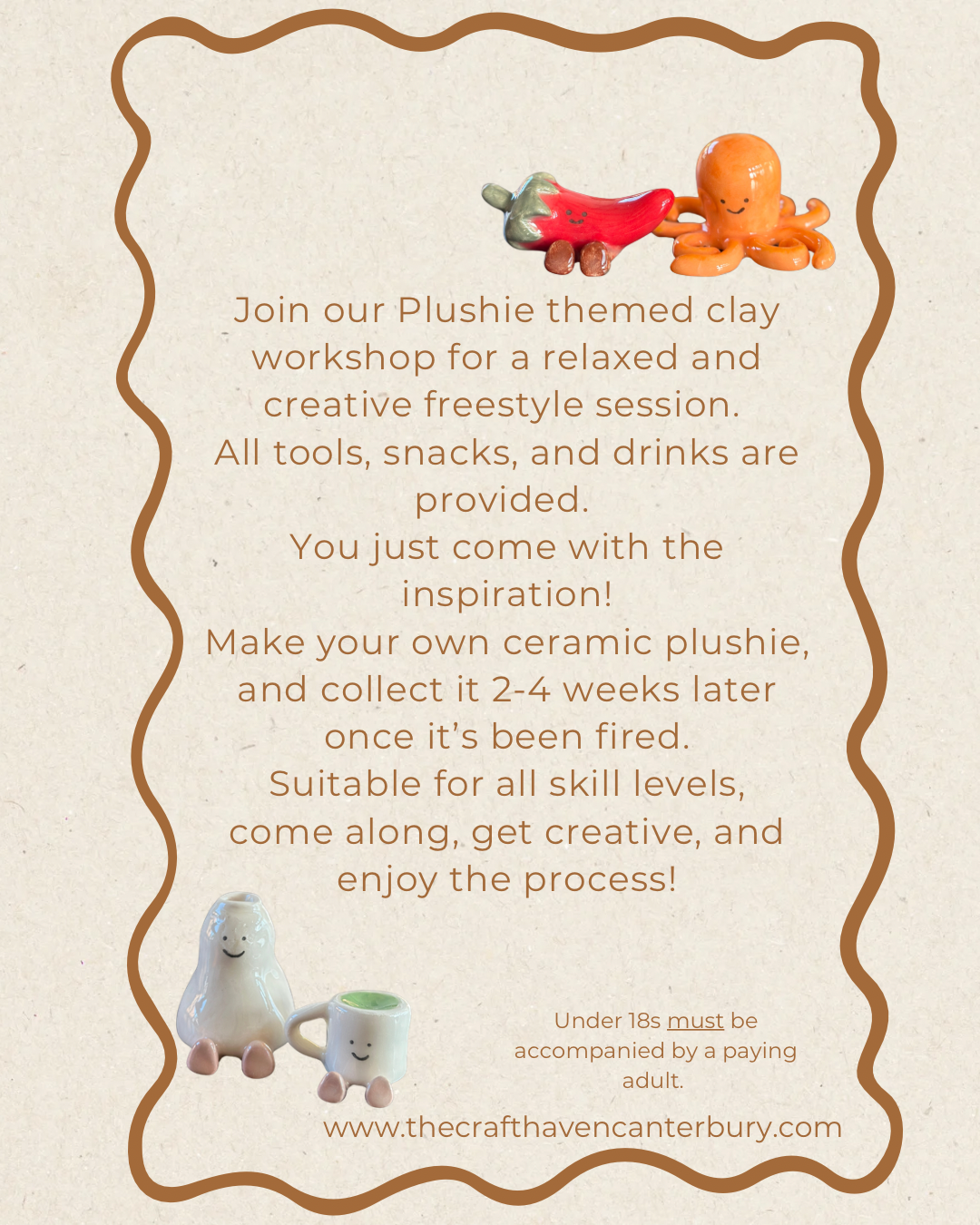 Plushie-Style JellyCat Workshop | Sunday 1st March | 2-4:30pm