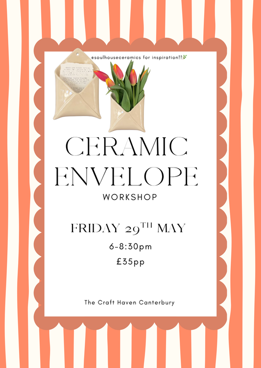 Ceramic Envelopes | Friday 29th May | 6-8:30pm