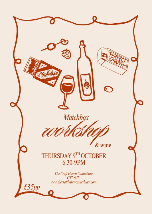 Ceramic MatchBox Workshop | Thursday 9th October 6:30-9pm