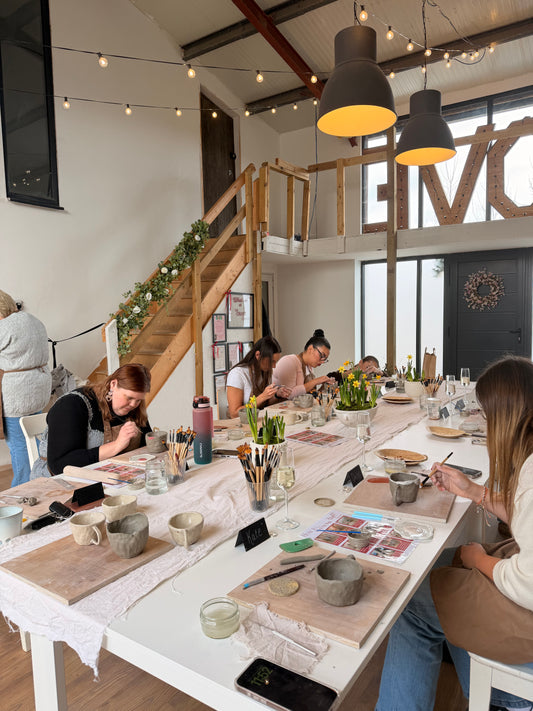 Ceramics and Chardonnay | Mug Making| Tuesday 18th August |  6-8:30pm