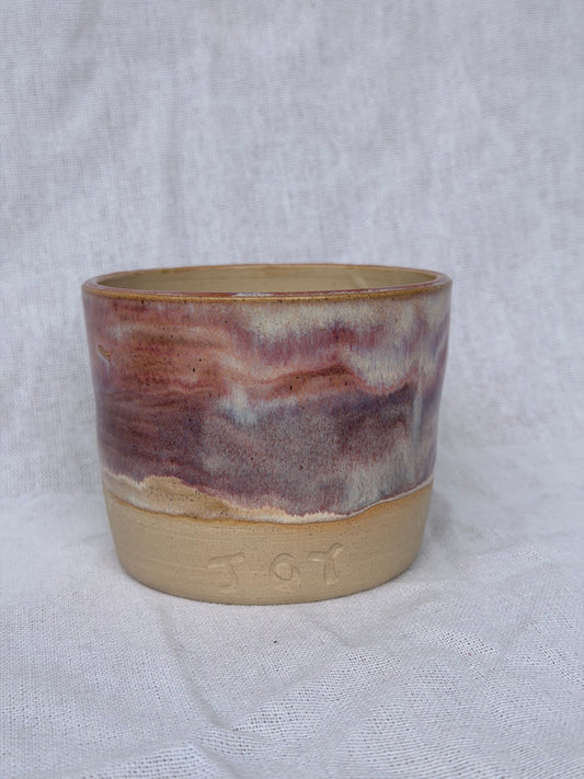JOY handmade ceramic handle-less mug