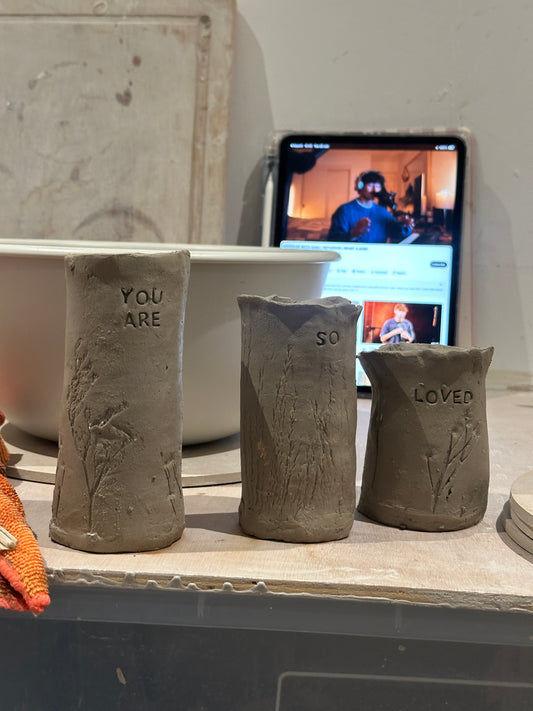 Flower Pressed Bud Vase Workshop | Saturday 14th March | 1-3:30pm