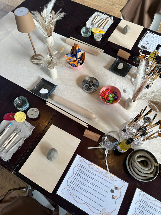 Ceramic Chip and Dip Bowl Workshop | Thursday 14th May | 6:30-9pm