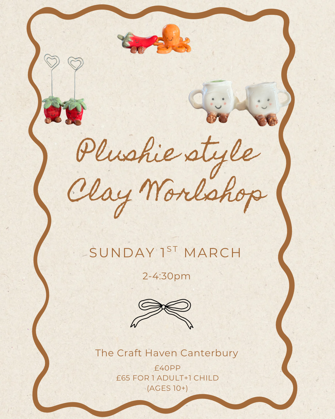 Plushie-Style JellyCat Workshop | Sunday 1st March | 2-4:30pm