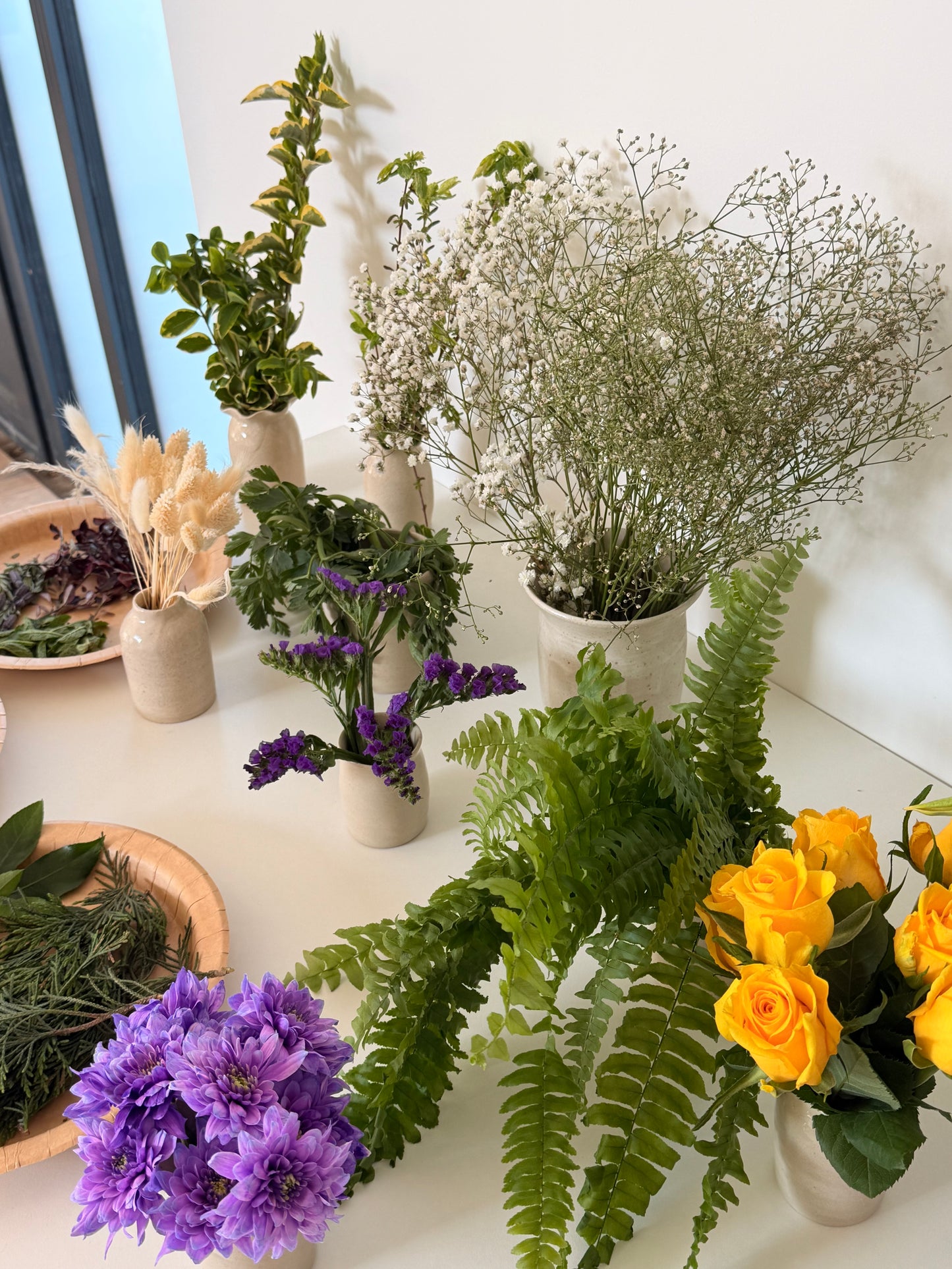 Flower pressed Plates & Trays | Sunday 20th September | 1-3pm | Flowers & Felicitys