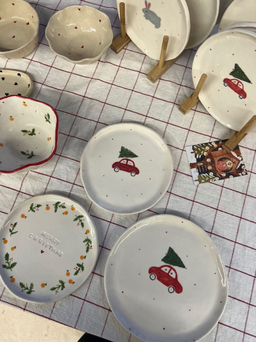 Ceramic Christmas Plates | Saturday 13th December | 1-3:30pm