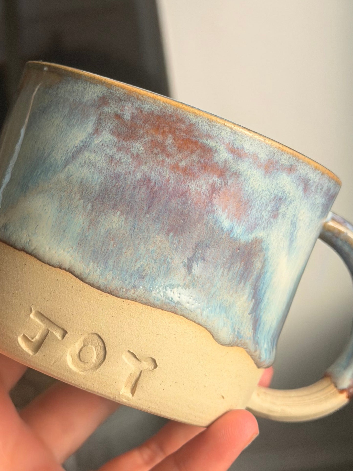 JOY handmade ceramic mug