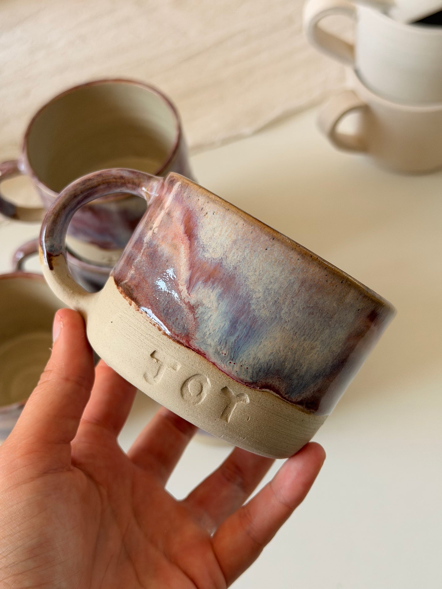 JOY handmade ceramic mug