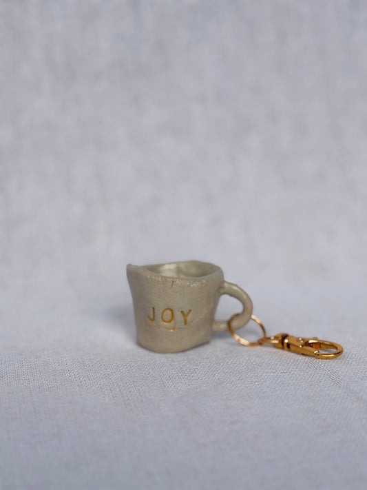 Joy Mini Mug Keyring