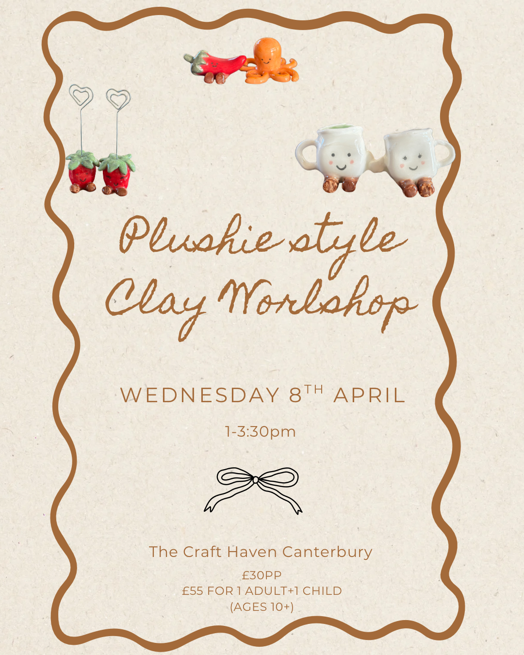Plushie-Style JellyCat Workshop | Wednesday 8th April | 1-3:30pm