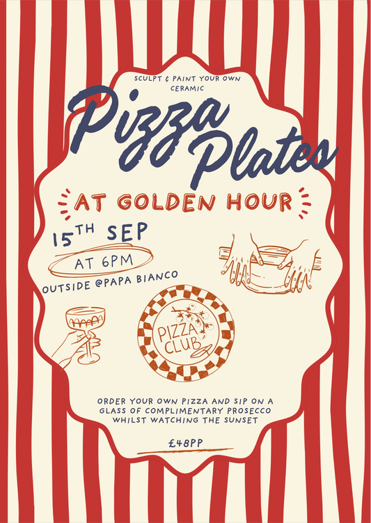 Pizza Plates @ Papa Bianco| Tuesday 15th September | 6pm