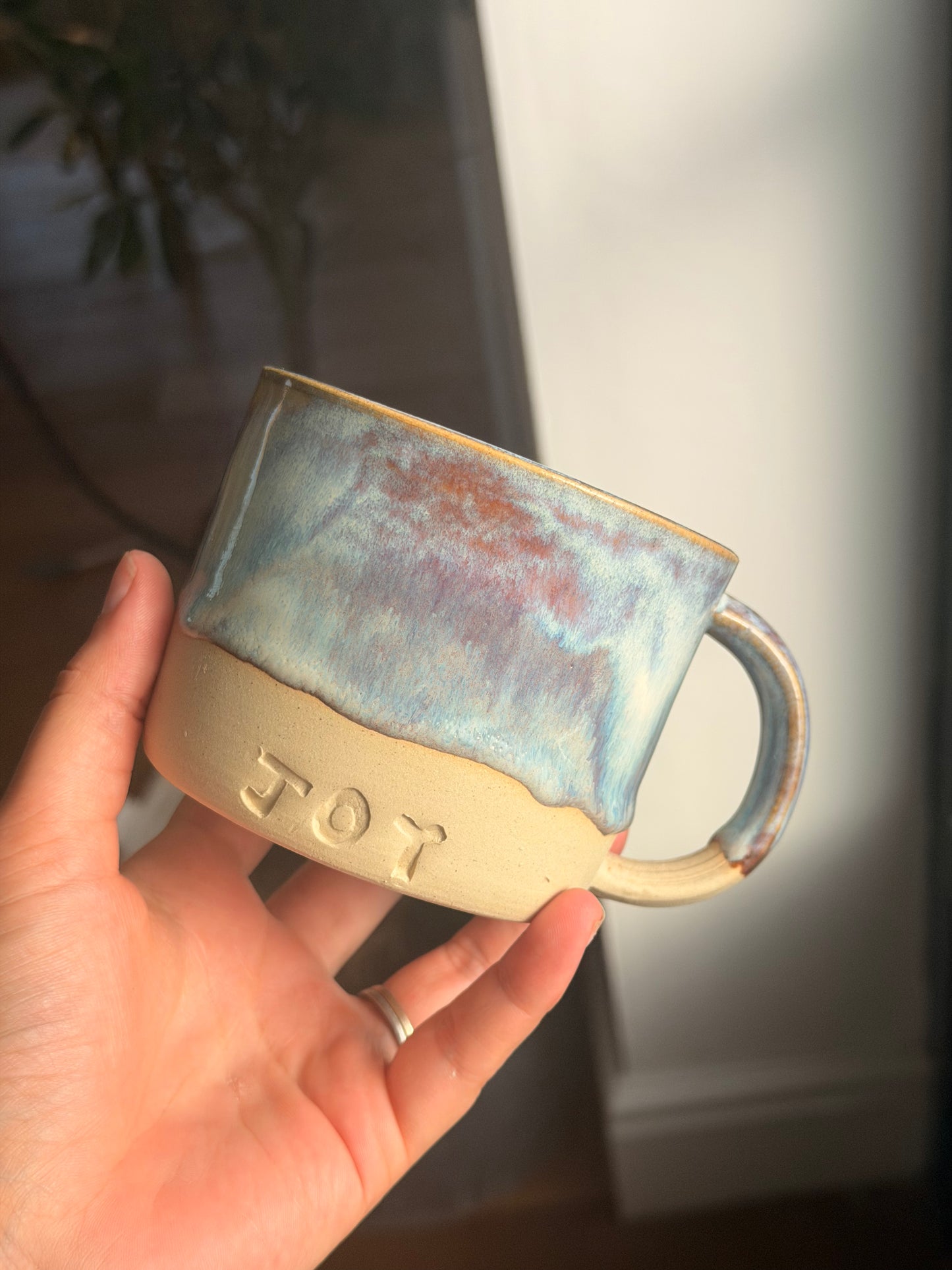 JOY handmade ceramic mug
